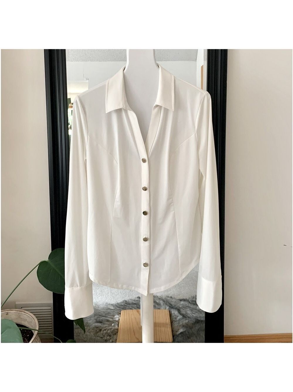 CARMEN Marc Valvo Button Down Shirt